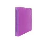 Classeur souple 4 anneaux polypro office plast 32x26,8  cm dos 40mm coloris violet