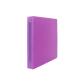 Classeur souple 4 anneaux polypro office plast 32x26,8  cm dos 40mm coloris violet