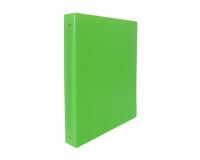 Classeur souple 4 anneaux polypro office plast 32x26,8  cm dos 40mm coloris vert