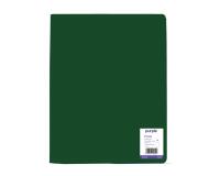 Protege documents office plast couvertures souples et  semi rigides qualite pp lisse 30 microns 120 vues col vert