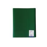 Protege-documents office plast eco green recycle 40    vues qualite pp 40 microns    graine coloris vert