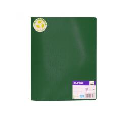 Protege-documents office plast eco green recycle 60    vues qualite pp 40 microns    graine coloris  vert