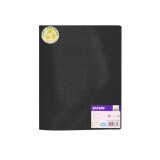 Protege-documents office plast eco green recycle 60    vues qualite pp 40 microns    graine coloris  noir