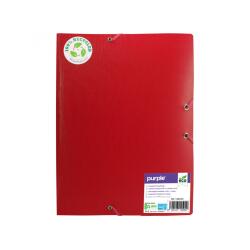 Chemise 3 rabats office plast polypro recycle coloris rouge