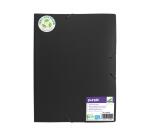 Chemise 3 rabats office plast polypro recycle coloris noir