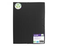 Chemise 3 rabats office plast polypro recycle coloris noir