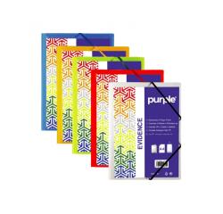 Chemise 3 rabats personnalisables office plast polypro 6 coloris assortis