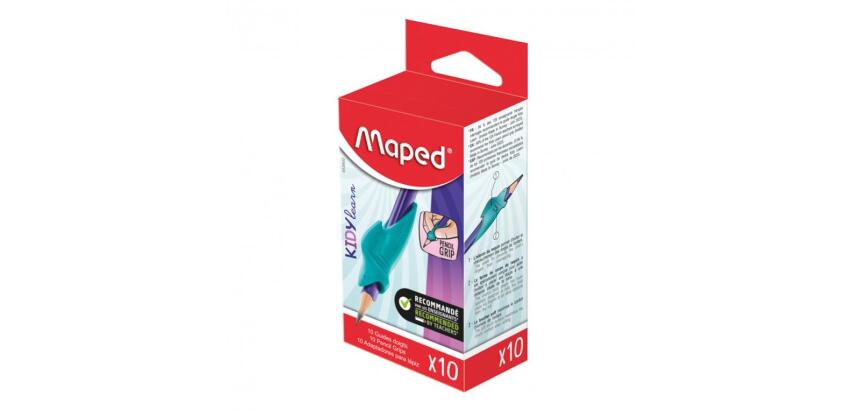 Guide-doigt KIDY Learn, turquoise, carton de 10