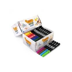 Feutre decor textile jovi coloris assortis pack 48      unites