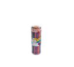 Crayon couleur resine o color corps triangulaire coloris    assortis pot 48 unites