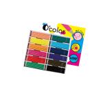 Crayon couleur resine o color corps triangulaire coloris    assortis pack 288 unites