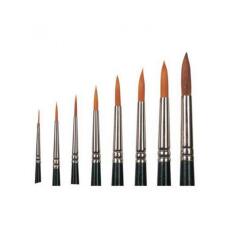 Pinceaux gamme vegan n 10 poils sans matiere animal     manche 30% plastique recycle  lot de 10 unites