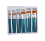 Assortiment pinceaux differentes tailles 1 bac de  rangement lot de 36 pieces    assorties