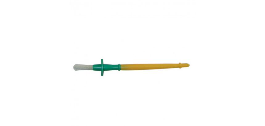 Pinceaux moyens 17.5 cm poils largeur 15 mm lot de 10       pinceaux
