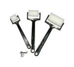 Rouleaux a peindre manche plastique lot de 3