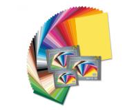 Lot papier dessin couleur a grain folia 50x70cm 150g 55   feuilles coloris assortis