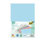 Lot de papier dessin folia lisse couleur a4 21x 29,7cm   130g 100 feuilles coloris     pastels assortis