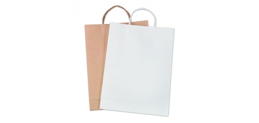 Lot sacs papier kraft folia 24x31cm 125g 20 unites        coloris brun