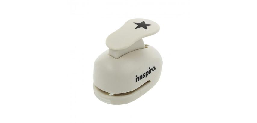 Perforateur mini innspiro etoile perfore feutrine       mousse caoutchouc 2mm max     papier 120/200g bristol