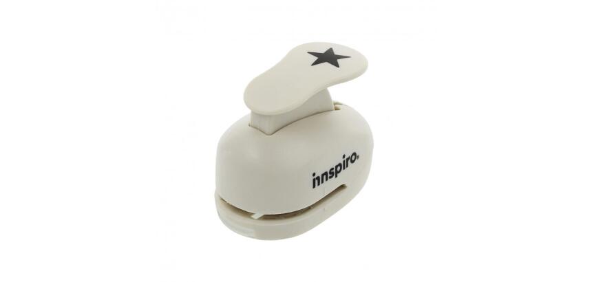 Perforateur mini innspiro etoile perfore feutrine       mousse caoutchouc 2mm max     papier 120/200g bristol