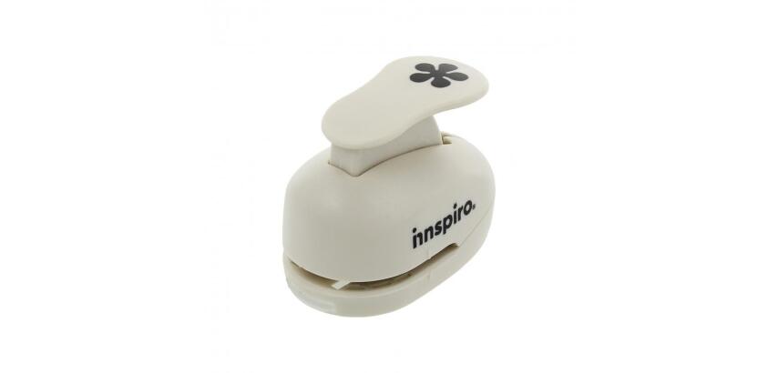 Perforateur mini innspiro fleur perfore feutrine mousse caoutchouc 2mm max papier     120/200g bristol decoupe 15 a