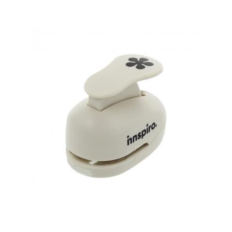 Perforateur mini innspiro fleur perfore feutrine mousse caoutchouc 2mm max papier     120/200g bristol decoupe 15 a