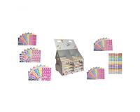 Maison en carton cleopatre a monter et decorer pour ranger planches de gommettes inclut  304 planches