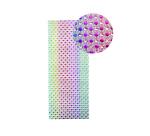 Bande strass adhesives graine creative 10x25,5cm coloris    multicolore fond clair
