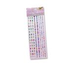 Bordure en strass 'Candy 1', autocollant
