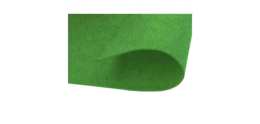 Feutrine innspiro non adhesive 20x30cm 2mm coloris  vert lot de 10 coupons