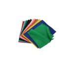 Feutrine o'color non adhesive 23x30cm 1mm coloris assortis  lot de 12 coupons