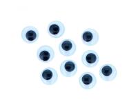 Yeux mobiles fontorpin ronds adhesifs diametre 15mm        coloris noir sachet de 48     unites