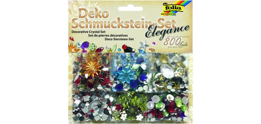 Pierres decoratives folia a coller theme noel sachet de   800 unites