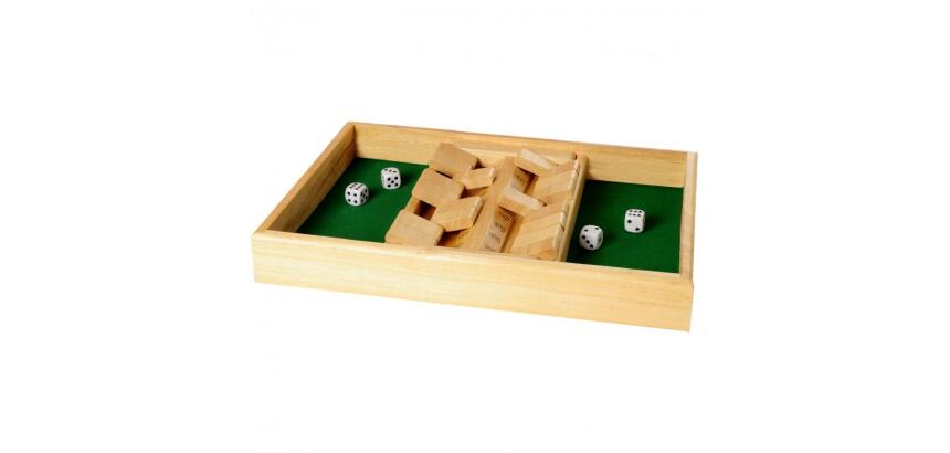 Jeu de d s culture club shut the box 2 joueurs