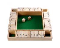 Jeu de d s culture club shut the box 4 joueurs