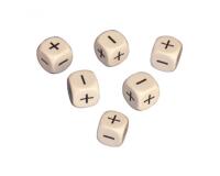 Jeu de 6 des culture club addition et soustraction 16   mm