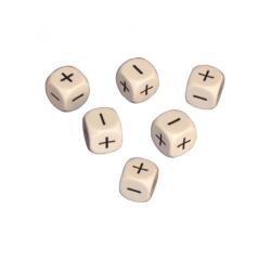 Jeu de 6 des culture club addition et soustraction 16   mm