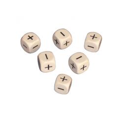 Jeu de 6 des culture club addition et soustraction 16   mm