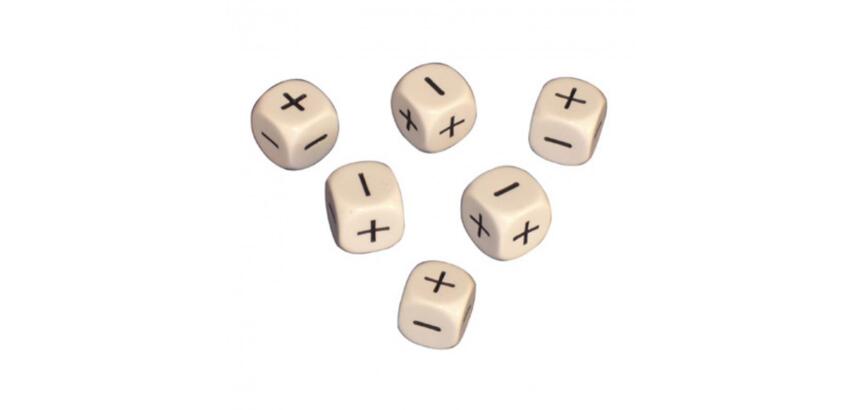 Jeu de 6 des culture club addition et soustraction 16   mm