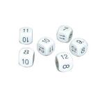 Jeu de 6 des culture club chiffres 7 a 12 16 mm