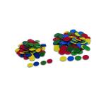 Jetons cayro 4 coloris assortis sachet de 100 pieces