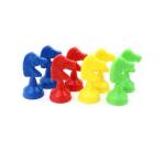 Jeu petits chevaux culture club 8 pieces 4 coloris       assortis
