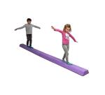 Poutre equilibre culture club parcours de motricite polyester pvc base anti-derapante mousse haute densite