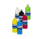 Peinture acrylique tcolors multisupports sechage rapide  500ml coloris blanc