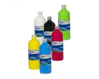 Peinture acrylique tcolors multisupports sechage rapide  500ml coloris blanc