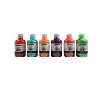 Encre a dessiner nacree tcolors flacons de 250 ml 6   unites coloris assortis