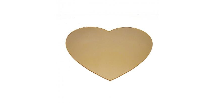 Lot de miroirs coeurs henbea 9x9 cm 10 unites