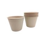 Lot de pots en cellulose culture club 100% organique   et recyclable contenance      425ml 10 unites