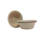 Lot de bols en cellulose culture club 100% organique   et recyclable contenance      350ml 10 unites