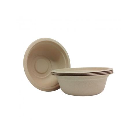 Lot de bols en cellulose culture club 100% organique   et recyclable contenance      350ml 10 unites